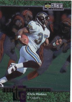 Chris Hudson Jacksonville Jaguars 1997 Upper Deck Collector's Choice NFL Turf Champions #TC17